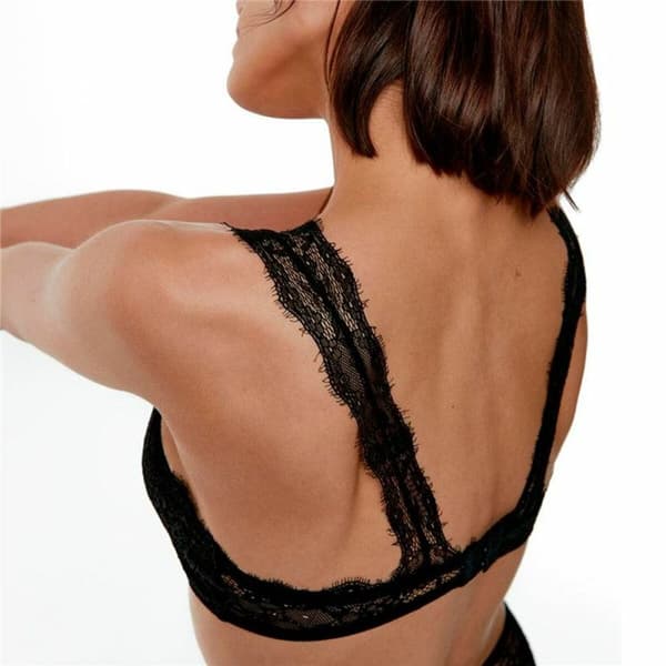 Avokuppirintaliivit Black Limba Halter Piaf Gardenia Musta - M