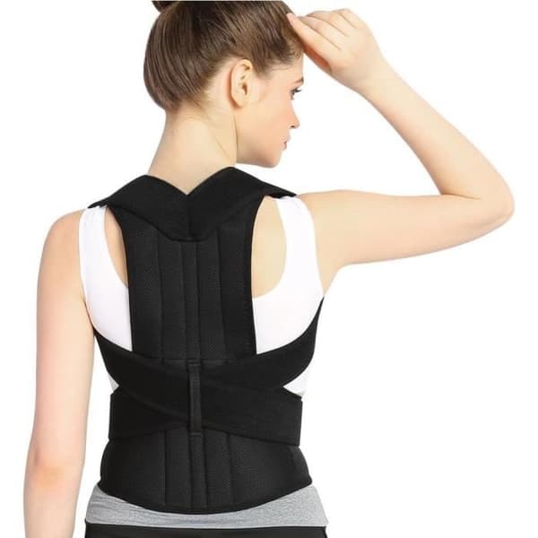 Hållningskorrigerare, justerbart ryggstöd för män Hållningskorrigerare, Cor Belt Posture Corrector[H525]