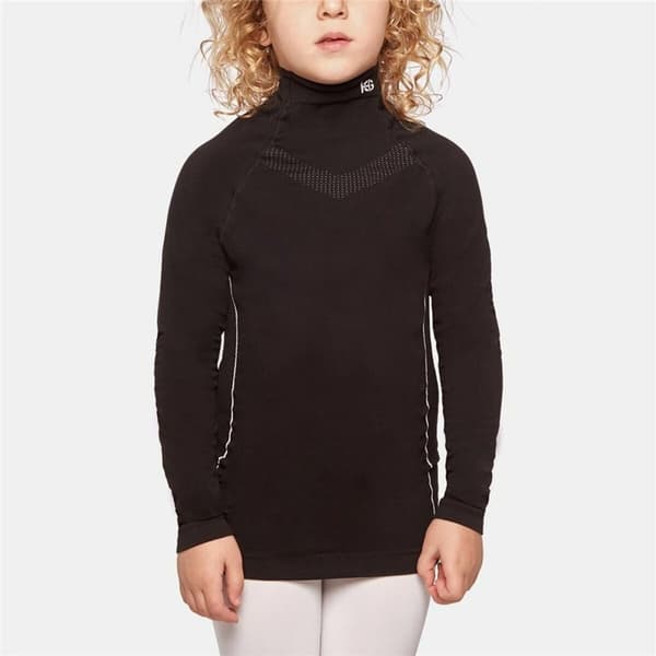 Lasten kerrastopaita Sport Hg Musta - 2 vuotta