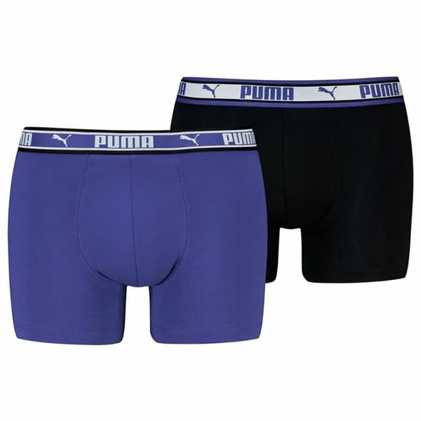 Boxershorts til mænd Puma Blå - S