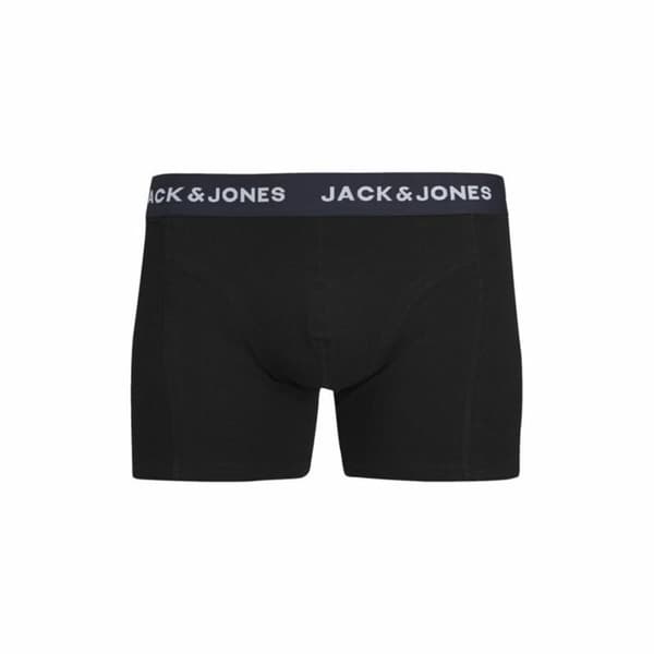 Miesten bokserit Jack & Jones Jacaron Solid Trunks Musta - XXL
