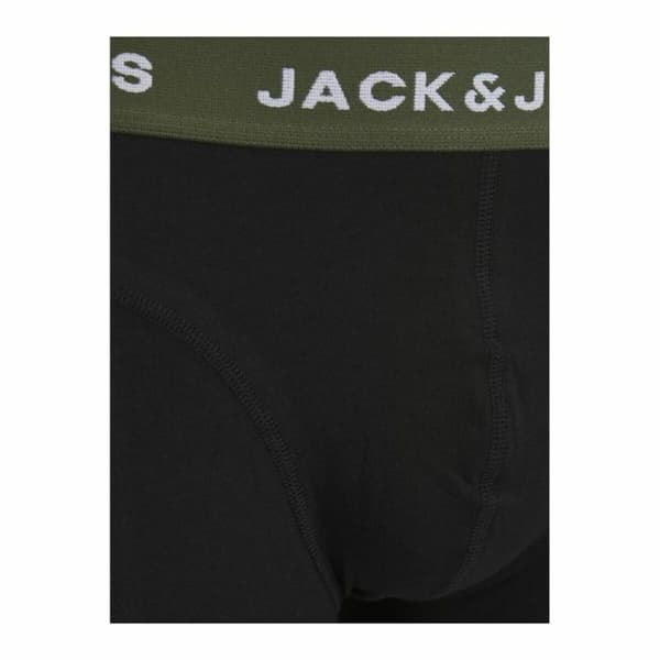 Miesten bokserit Jack & Jones Jacaron Solid Trunks Musta - XXL