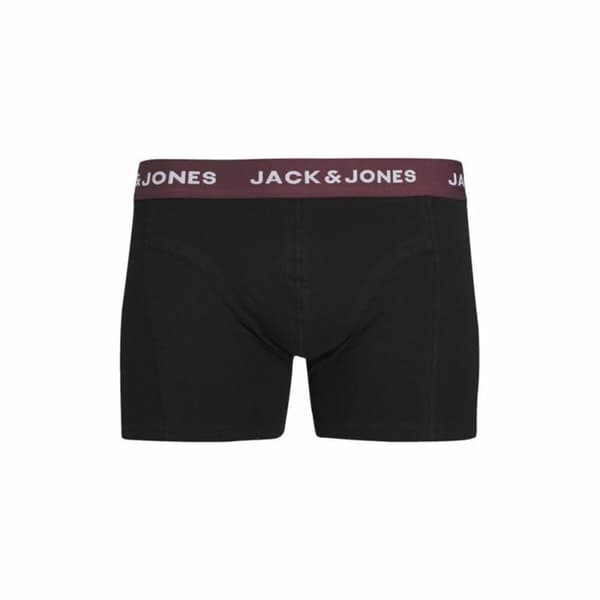 Miesten bokserit Jack & Jones Jacaron Solid Trunks Musta - XXL