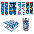 Miniatyrbillede 2 af 7: Sokker Sonic Multifarvet 27-30 4 par Unisex