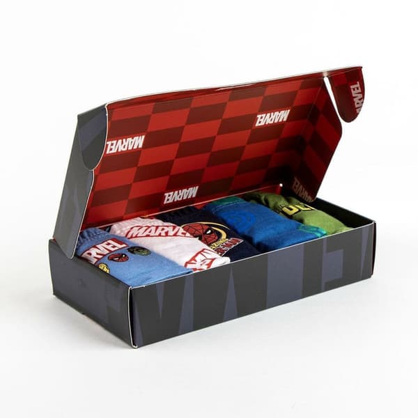 Pakke med boxershorts Marvel Multifarvet