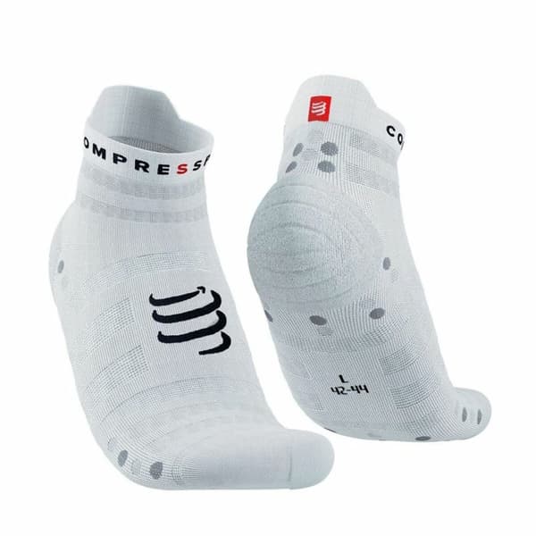 Sportstrumpor Compressport Pro Racing Vit 35-38