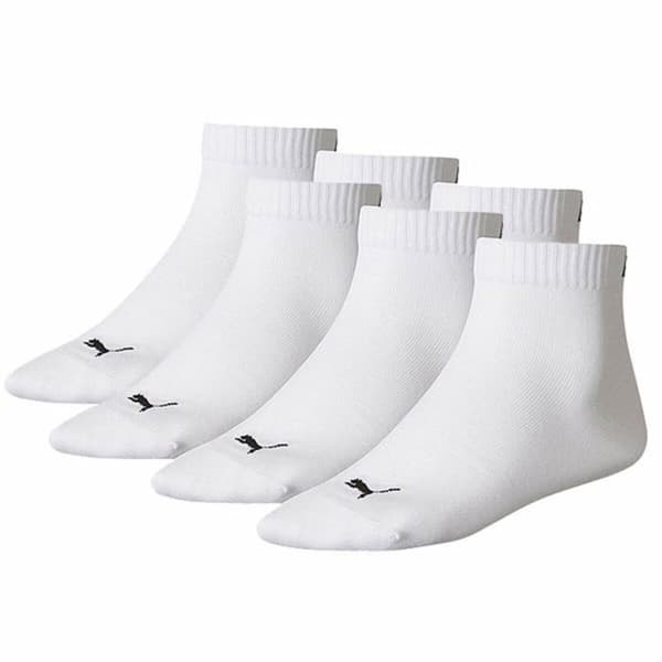 Sportstrumpor Puma Quarter Plain Vit 47-49