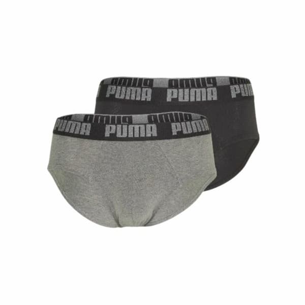 Alushousupakkaus Puma Basic Harmaa 2 Kappaletta - M