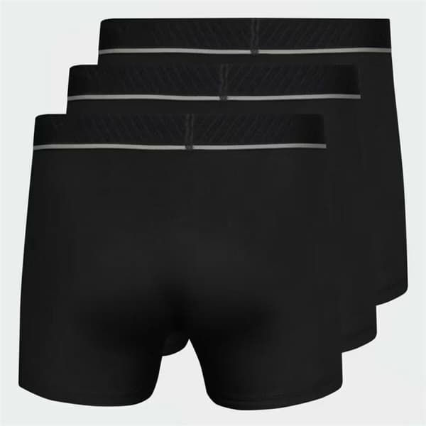 Boxershorts til mænd Adidas Active Micro Flex Eco Sort 3 enheder - L