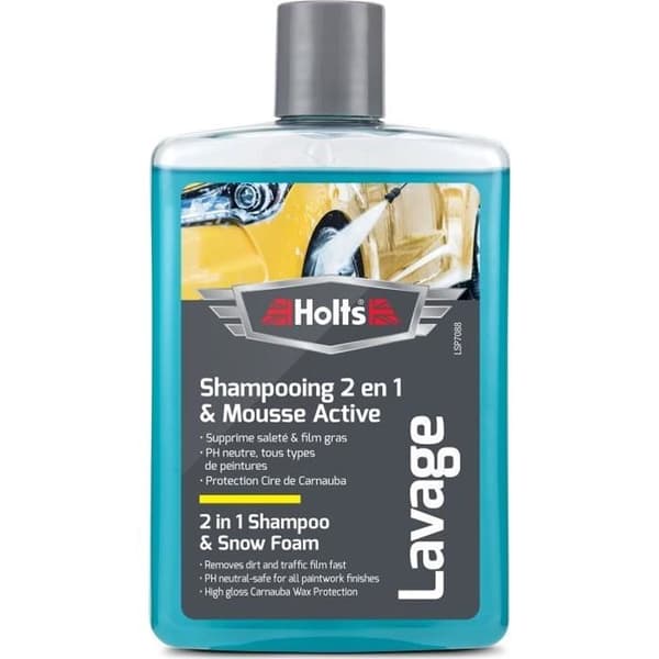 HOLTS Superskummande Schampo + Carnaubavax - 475ml