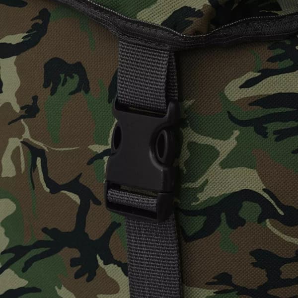 vidaXL Arméryggsäck 65 L kamouflage