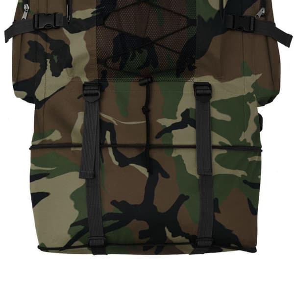 vidaXL Arméryggsäck XXL 100 L kamouflage