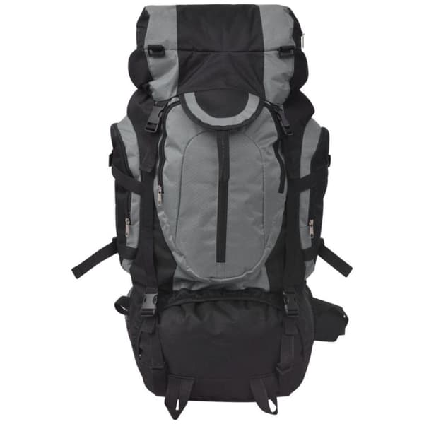 vidaXL Rinkka XXL 75 l musta ja harmaa