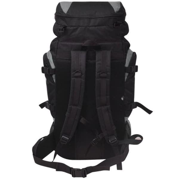vidaXL Rinkka XXL 75 l musta ja harmaa