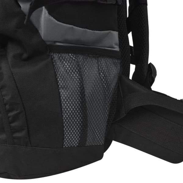 vidaXL Rinkka XXL 75 l musta ja harmaa