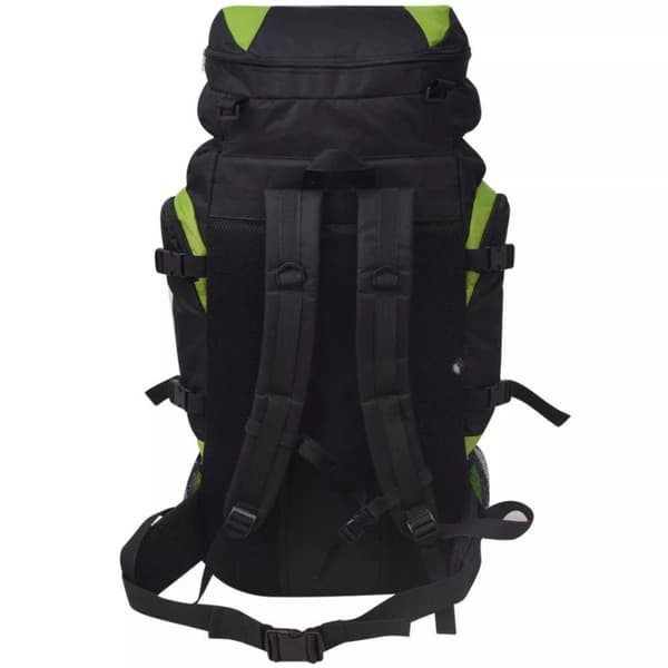 vidaXL Rinkka XXL 75 l musta ja vihreä