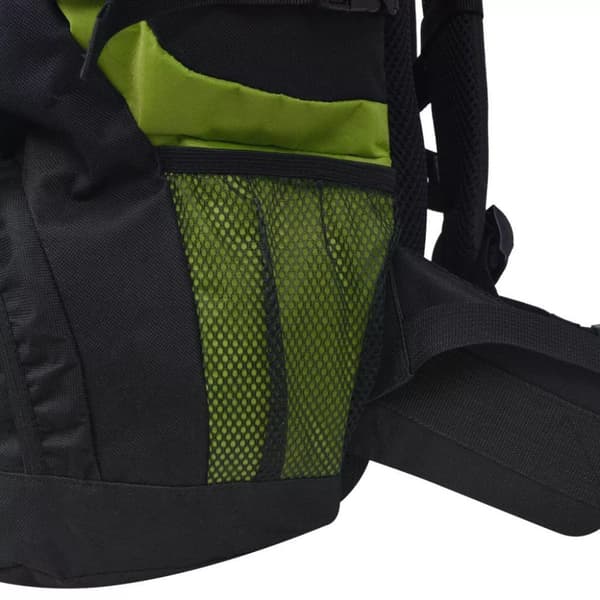 vidaXL Rinkka XXL 75 l musta ja vihreä