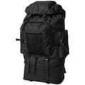 Pikkukuva 1 / 6: vidaXL Armeija-Tyylinen Reppu XXL 100 L Musta