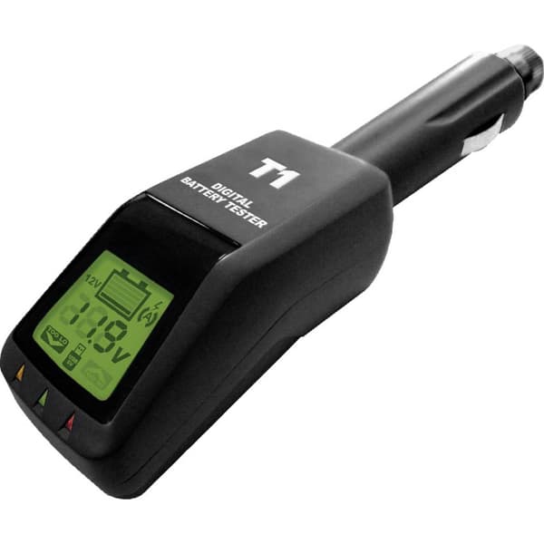 Helvi T1 Batteriövervakning, Bil-batteritestare Batteritest, USB-anslutning 90 mm x 55 mm x 30 mm