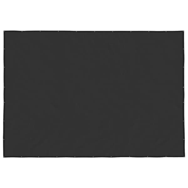 vidaXL Konttiverkko HDPE 3,5x5 m musta