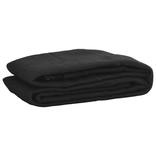 vidaXL Konttiverkko HDPE 3,5x5 m musta