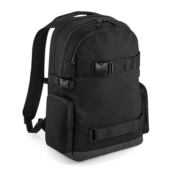 BageBase Old School Board Pack Bag Black One Size
