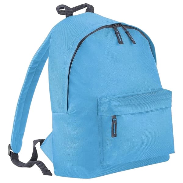 Bagbase Junior Fashion Ryggsäck / ryggsäck (14 liter) Surf Blue/ Graphite Grey One Size