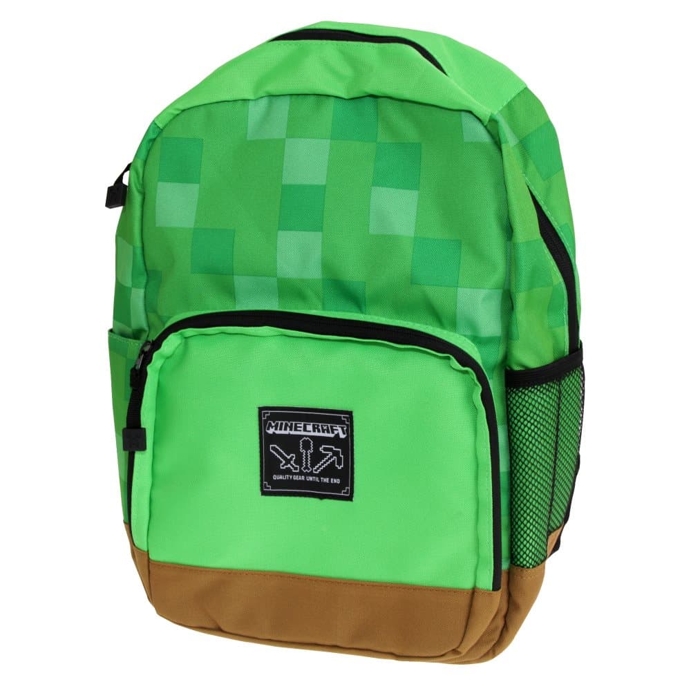 Minecraft Officiell ryggsäck för barn/barn Shelter grön ryggsäck