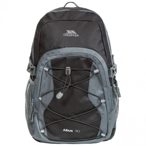 Trespass Albus 30 Litre Casual Rucksack/Backpack Ash One Size