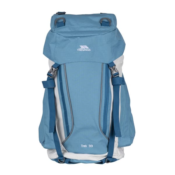 Trespass Trek 33 rygsæk/rygsæk (33 liter) Storm Blue/Soft Stone One Size