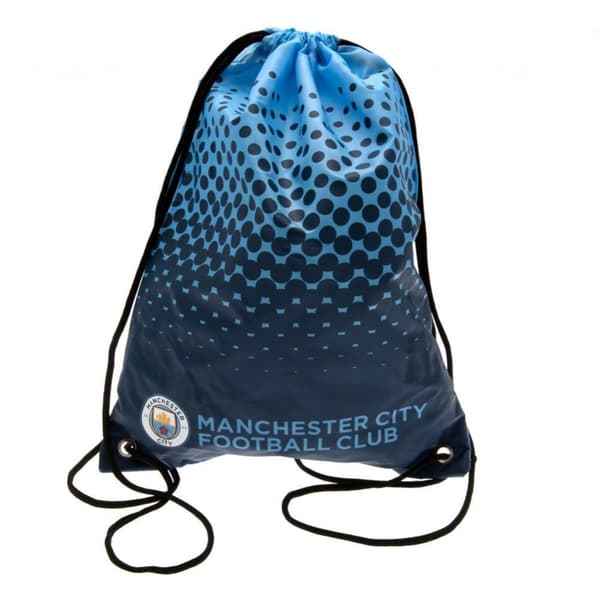 Manchester City FC Fade Design Drawstring Gym Bag