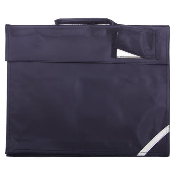 Quadra Junior Book Bag - 5 Litres (Pack of 2) French Navy One Size