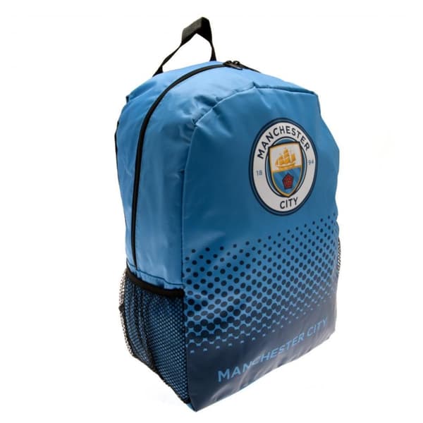Manchester City FC Fade Design Backpack Blue One Size