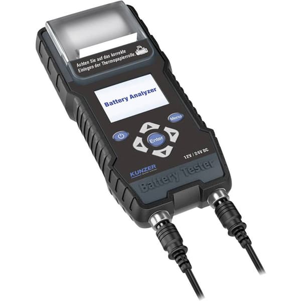 Kunzer Bil-batteritestare 24 V, 12 V