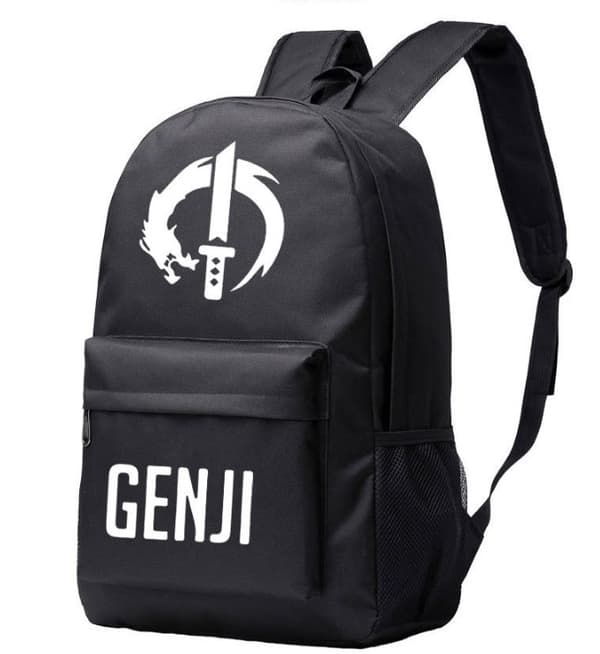 Overwatch Genji Backpack Night Luminous Tasker lyser i mørke