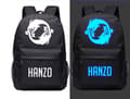 Miniatyrbillede 1 af 4: Overwatch Genji Backpack Night Luminous Tasker lyser i mørke