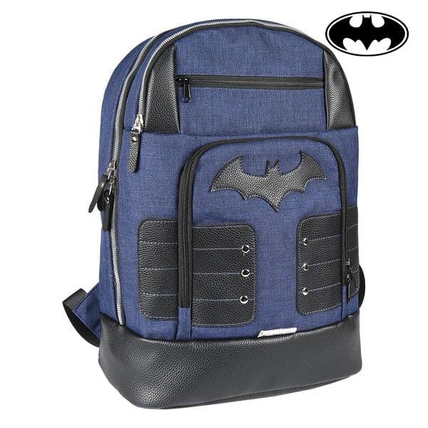 Ryggsäck Casual Batman Marinblå