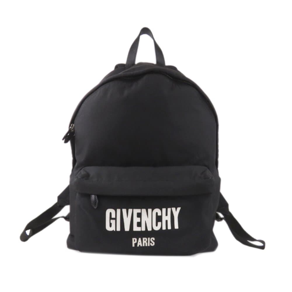 Givenchy Logo Nylon Backpack Black
