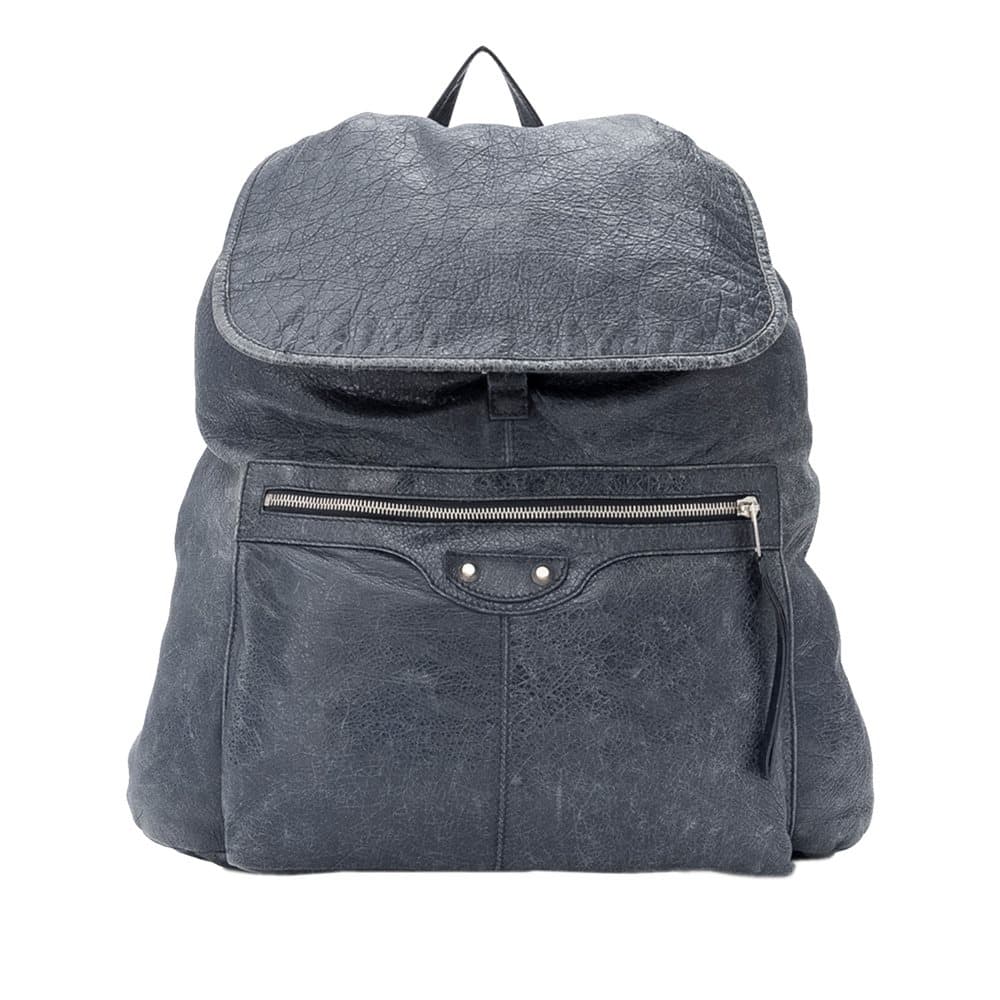 Balenciaga Motocross Classic Traveler S Backpack Blue