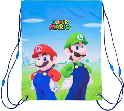 Super Mario Gym Pouch Bag Skopose 41x32cm