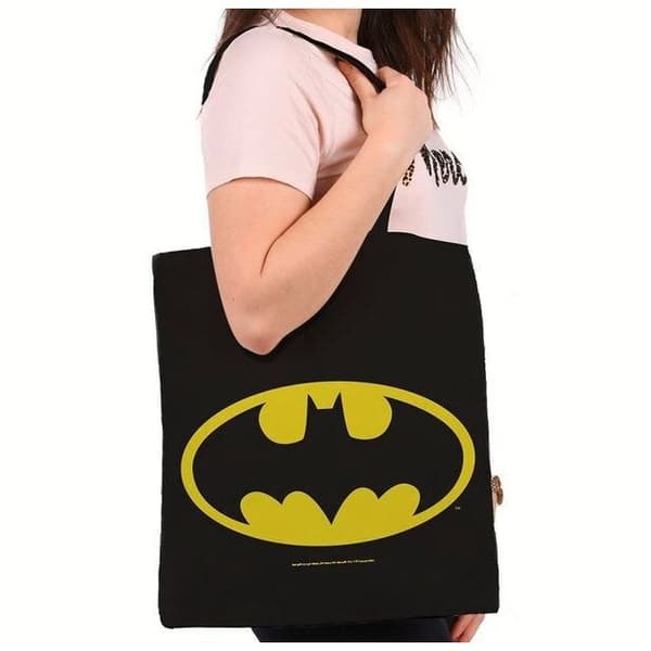 Cotton tote bag ECO: Batman - Logo