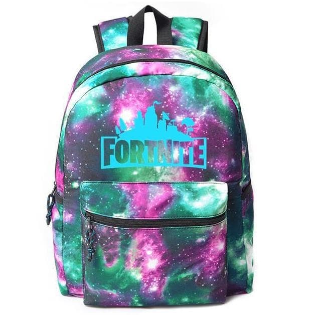 Ryggsäck med Fortnite Tryck, Grön