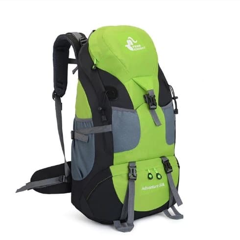 50L Camping Ryggsäck Backpack Hiking Vattentät Trekking Bag Man/Woman Outdoor Travel Rucksack Cykling Mountaineering