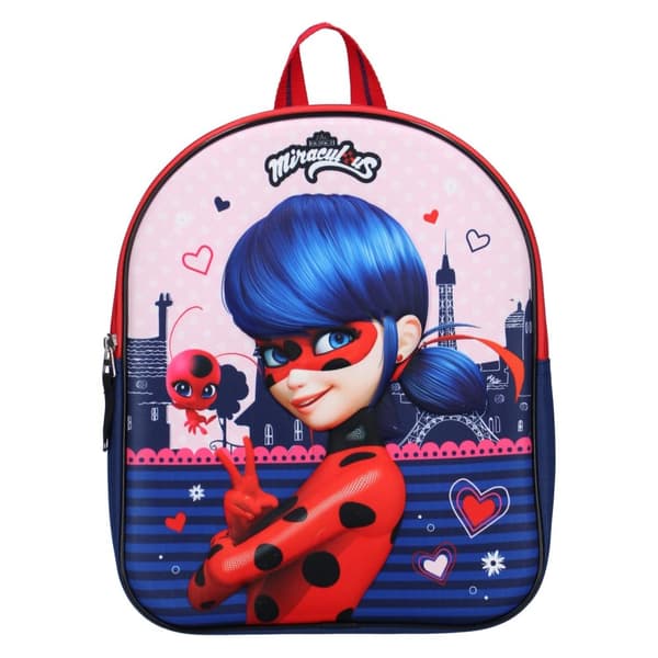Miraculous 3D reppu 31 cm ladybug laukku koulureppu