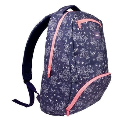 Plecak duży 28l Flowers niebieski 624603FWB MILAN