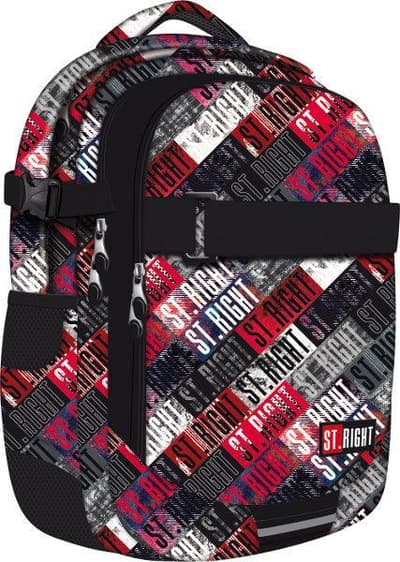 Plecak szkolny Stright BP-34 St.Grunge MAJEWSKI