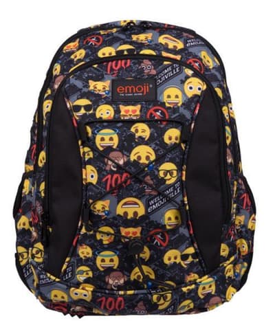 Plecak 3-komorowy BP-32 EMOJI Yellow II CABJ MAJEWSKI