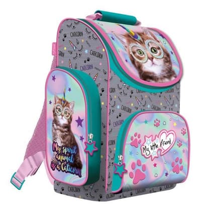 Tornister szkolny My Little Friend - Kot CACA
