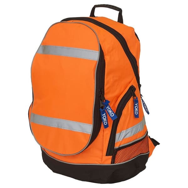 Yoko London Hi-Vis Ryggsäck Orange/Black One Size