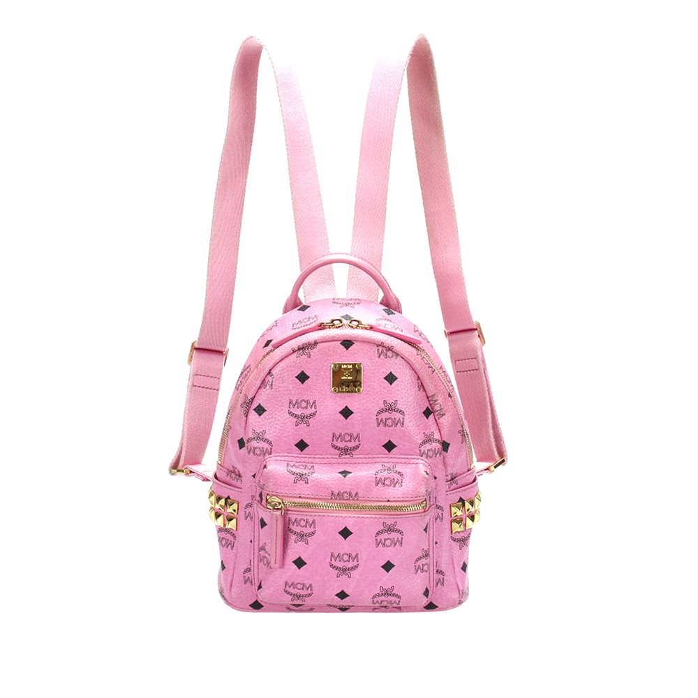 mcm backpack pink